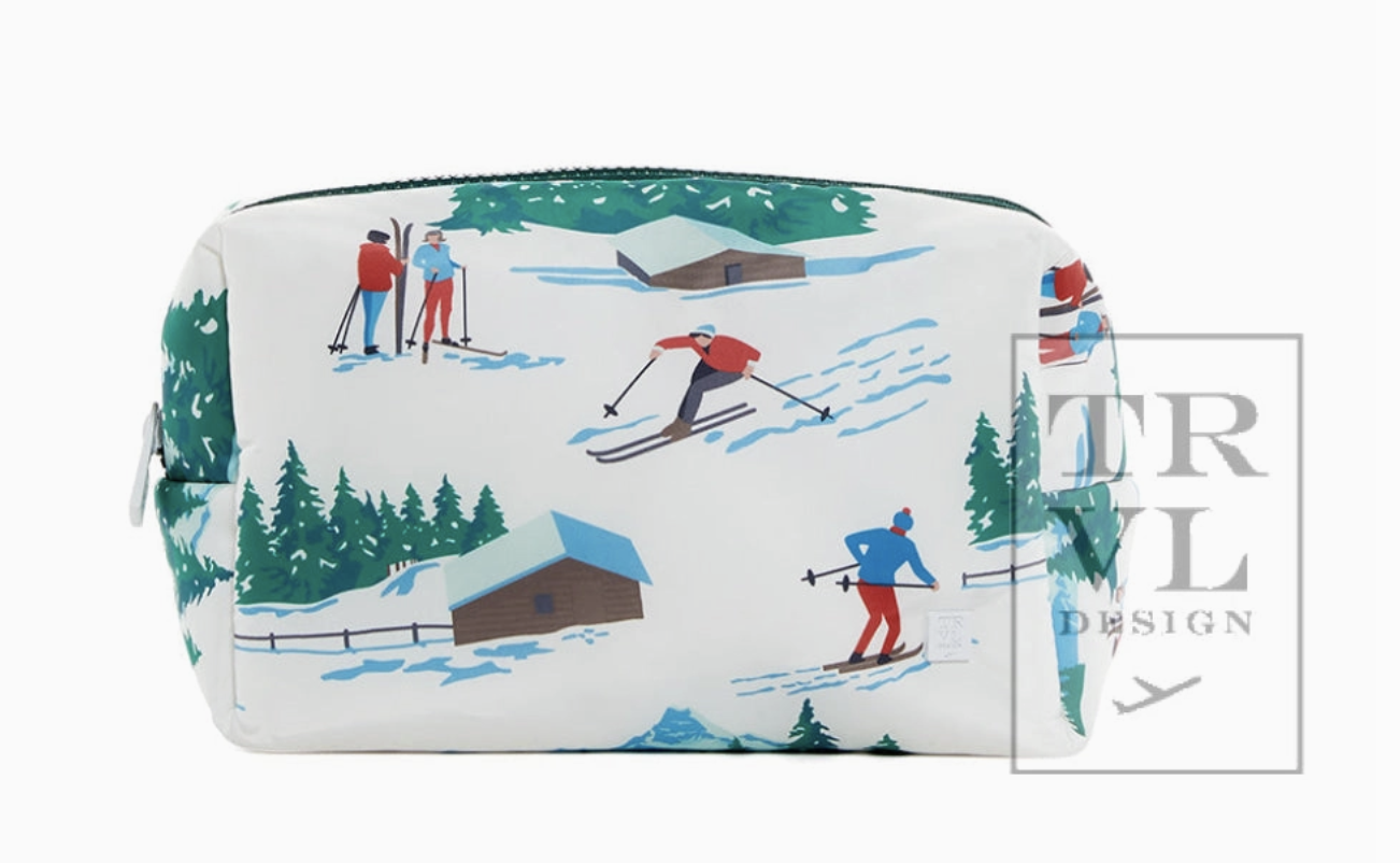 Hit the Slopes Puffer Dopp Pouch