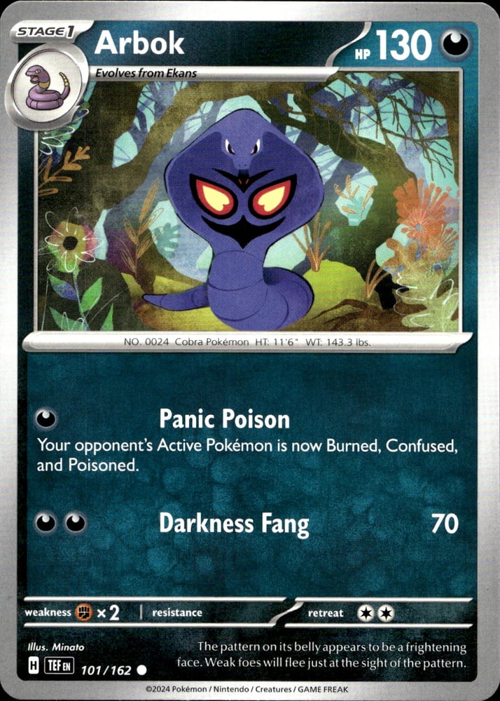 Arbok - SV05 101/162