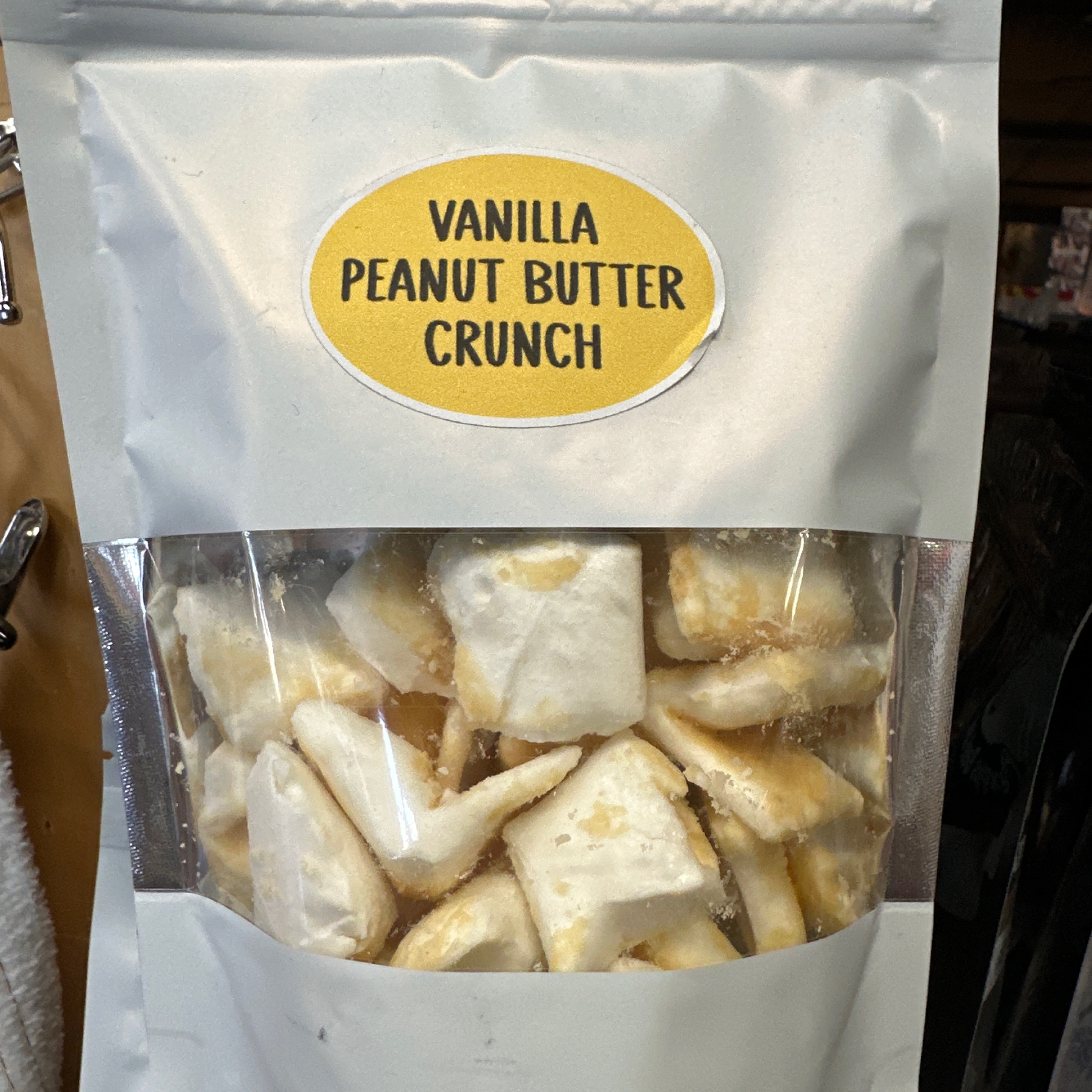 Vanilla Peanut Butter Crunch Freeze Dried Candy