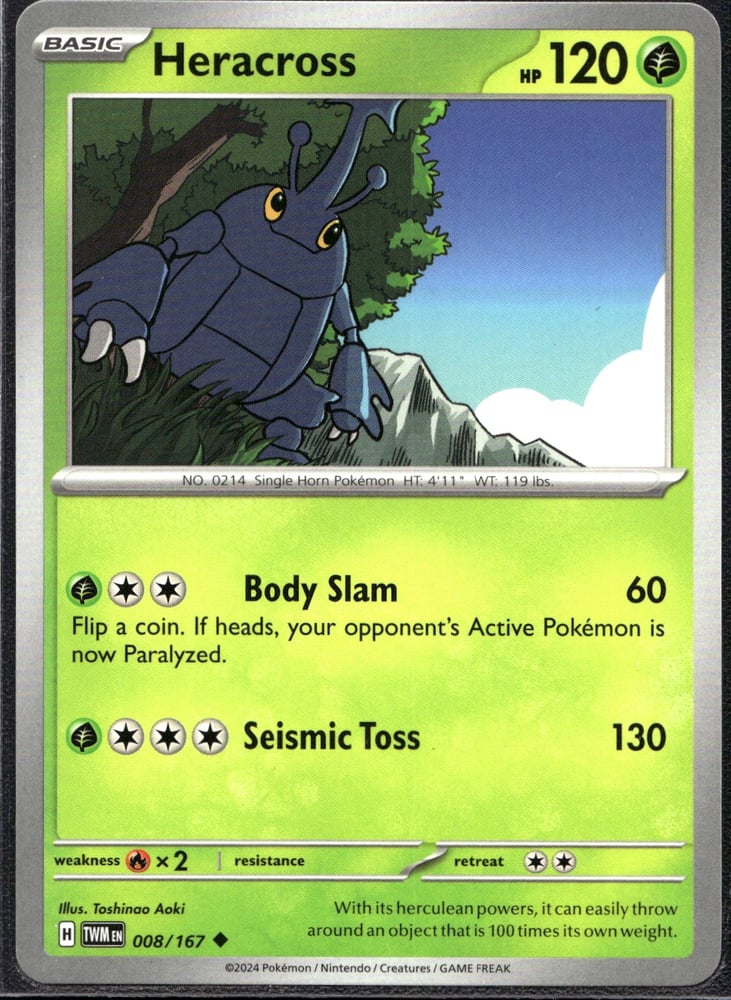 Heracross - SV06 8/167