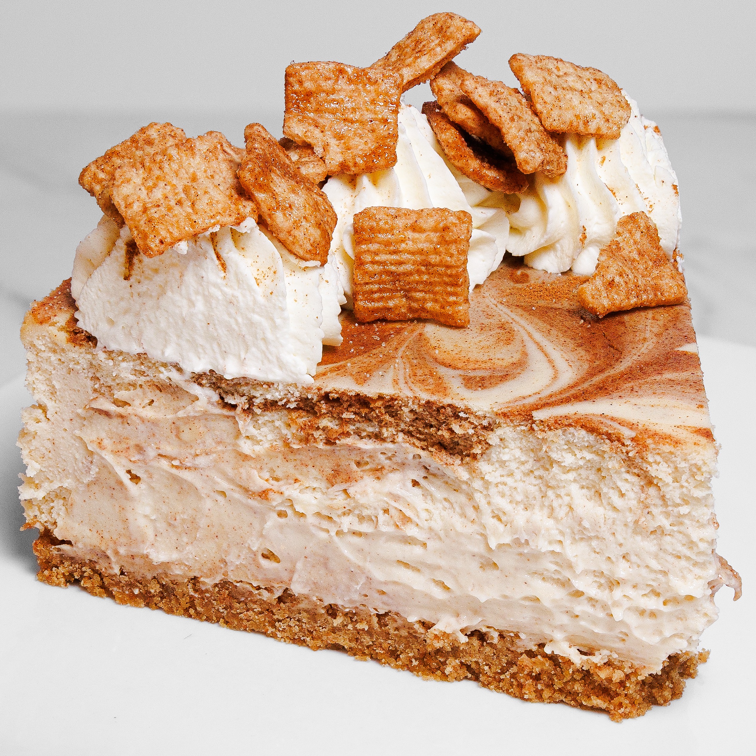 Cinnamon Toast Cheesecake - Slice OUT