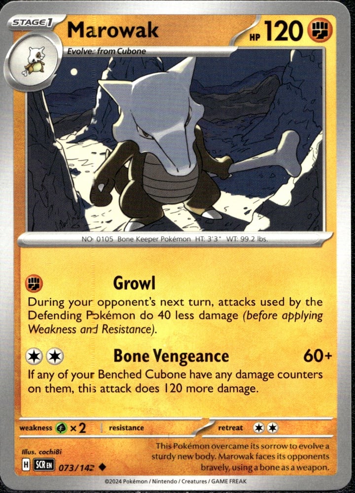 Marowak - SV07 73/142