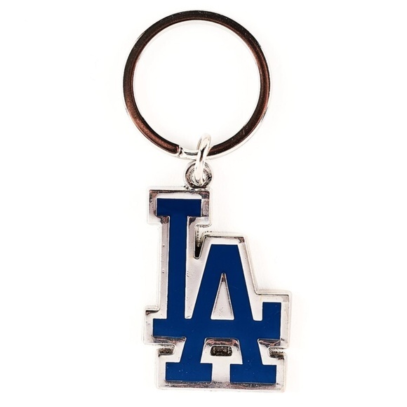 Los Angeles Dodgers Cloisonne Metal Keychain