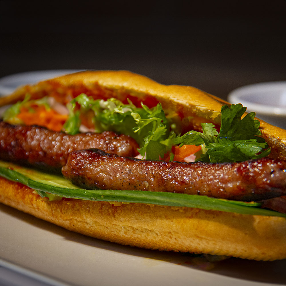 BM6-Grilled Pork Sausage Banh Mi | Bánh Mì Nem Nướng