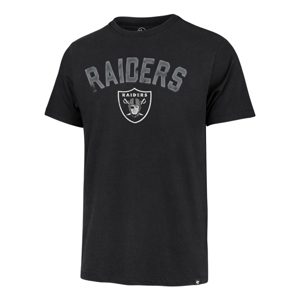 Las Vegas Raiders Flint Black Arch '47 Brand Franklin Shirt