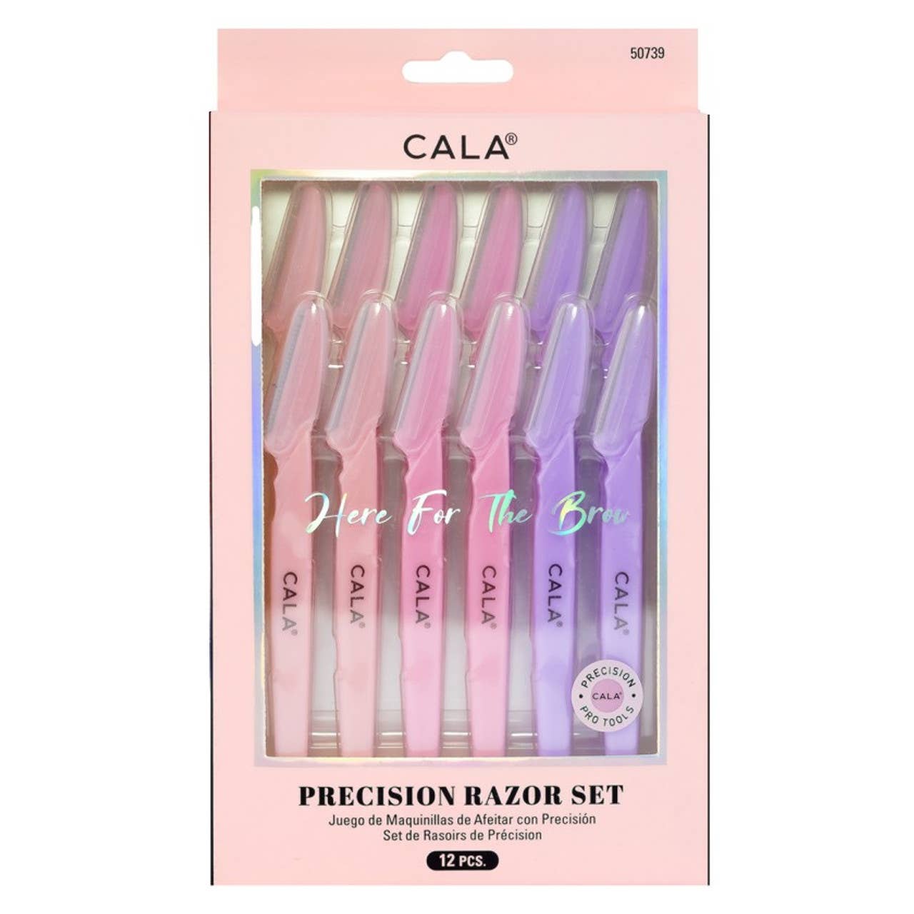 CALA 12 Piece Precision Razors Set Hair Removal — Bama Tan boutique, Tuscaloosa AL
