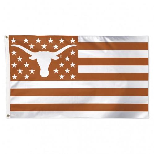 Texas Longhorns Deluxe Americana Flag 3x5'