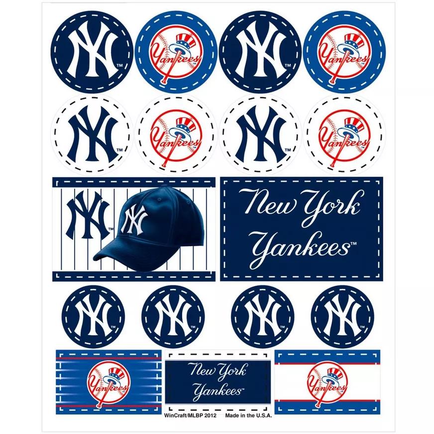 New York Yankees Mini Stickers