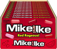Mike And Ike Red Rageous Theater Box 12 Count 4.24 Ounce