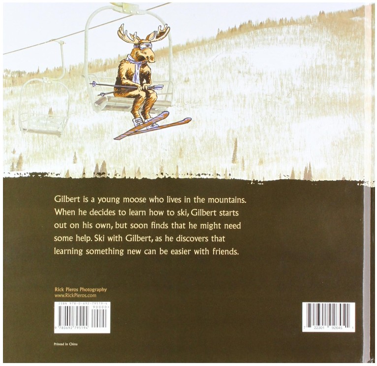 Gilbert the Moose Learns How to Ski
