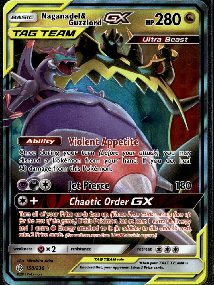 Naganadel & Guzzlord GX - SM12 158/236