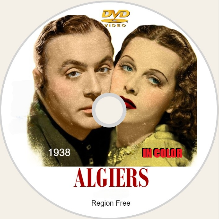 Algiers. Charles Boyer  (1938) n Color DVD