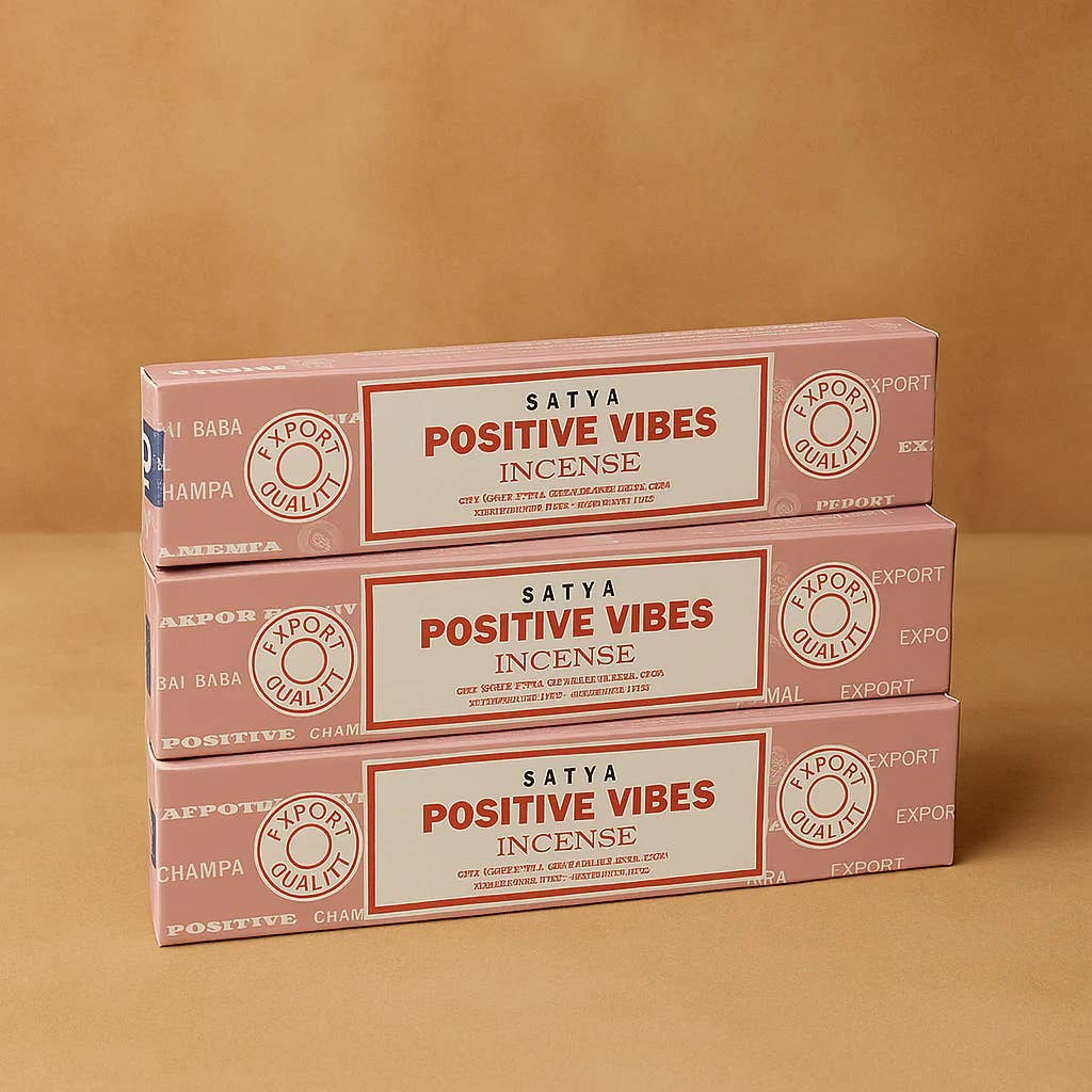 Magnifique Hearts - Positive Vibes Satya Incense Sticks YOGA SERIES Hand Rolled