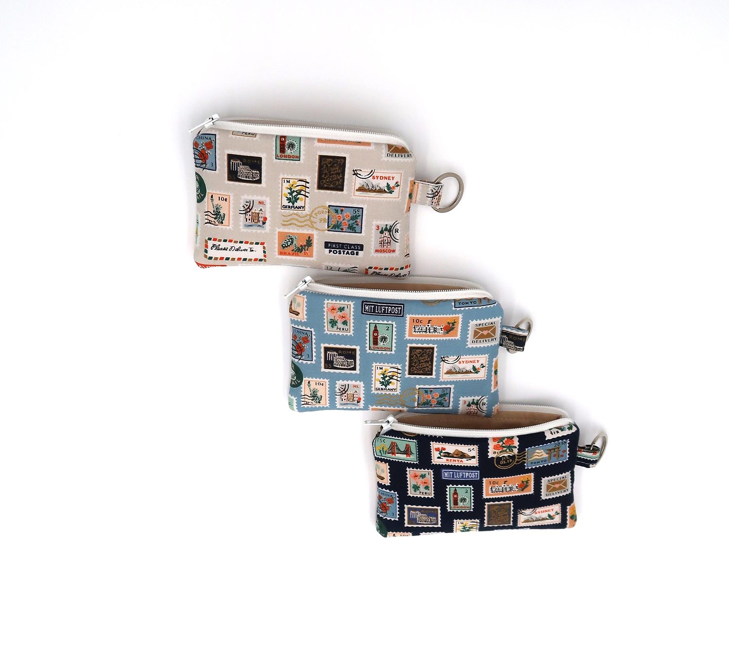 Keychain Pouch – Postage Stamps, photo 15 of 15