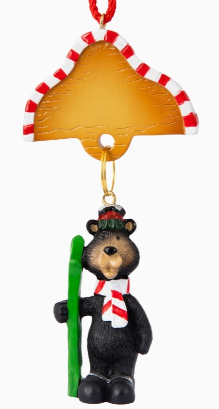 Ski Bear Ornament