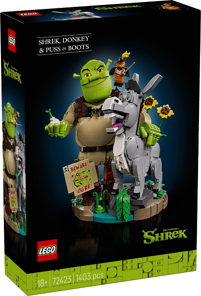 72423 Shrek, Donkey & Puss in Boots