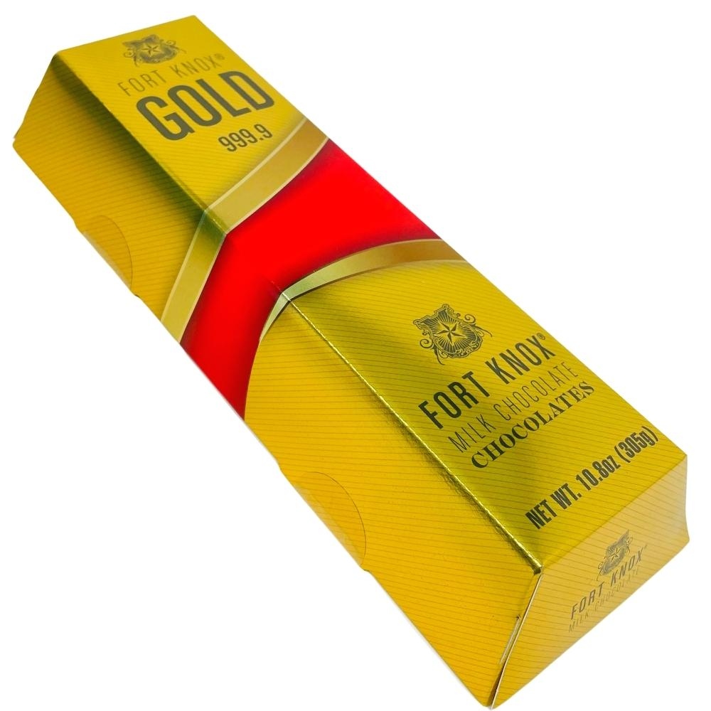 Fort Knox Milk Chocolate Gold Bar & Coin Gift Set 10.8 oz