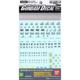 Bandai Hobby Gundam Decal GD-30 1/144 MS Earth Federation #1 Water Slide Decal
