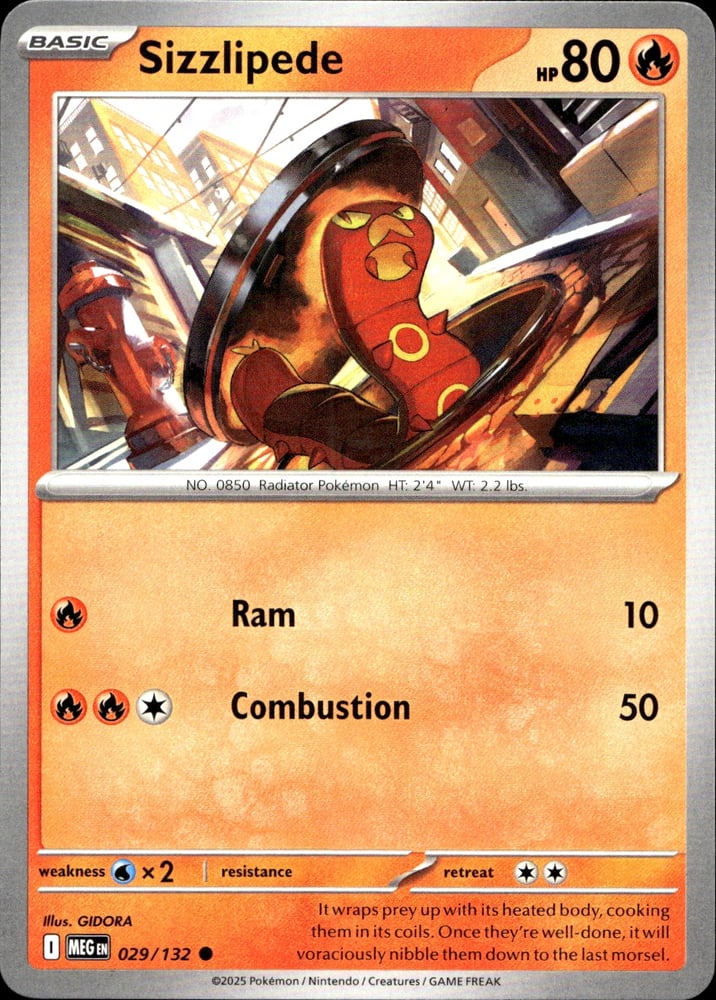 Sizzlipede - ME01 29/132