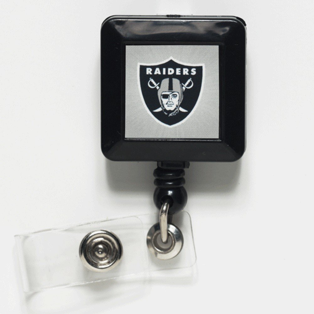 Las Vegas Raiders Retractable Premium Badge Holder