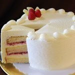 Lemon Raspberry Cake – Vanilla Cake with Lemon Curd & Raspberry