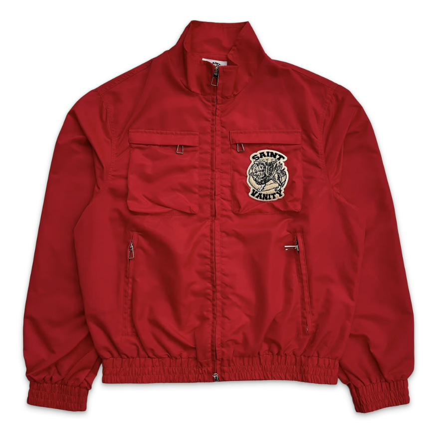 SAINTS VANITY (Nylon Cargo Jacke RED)