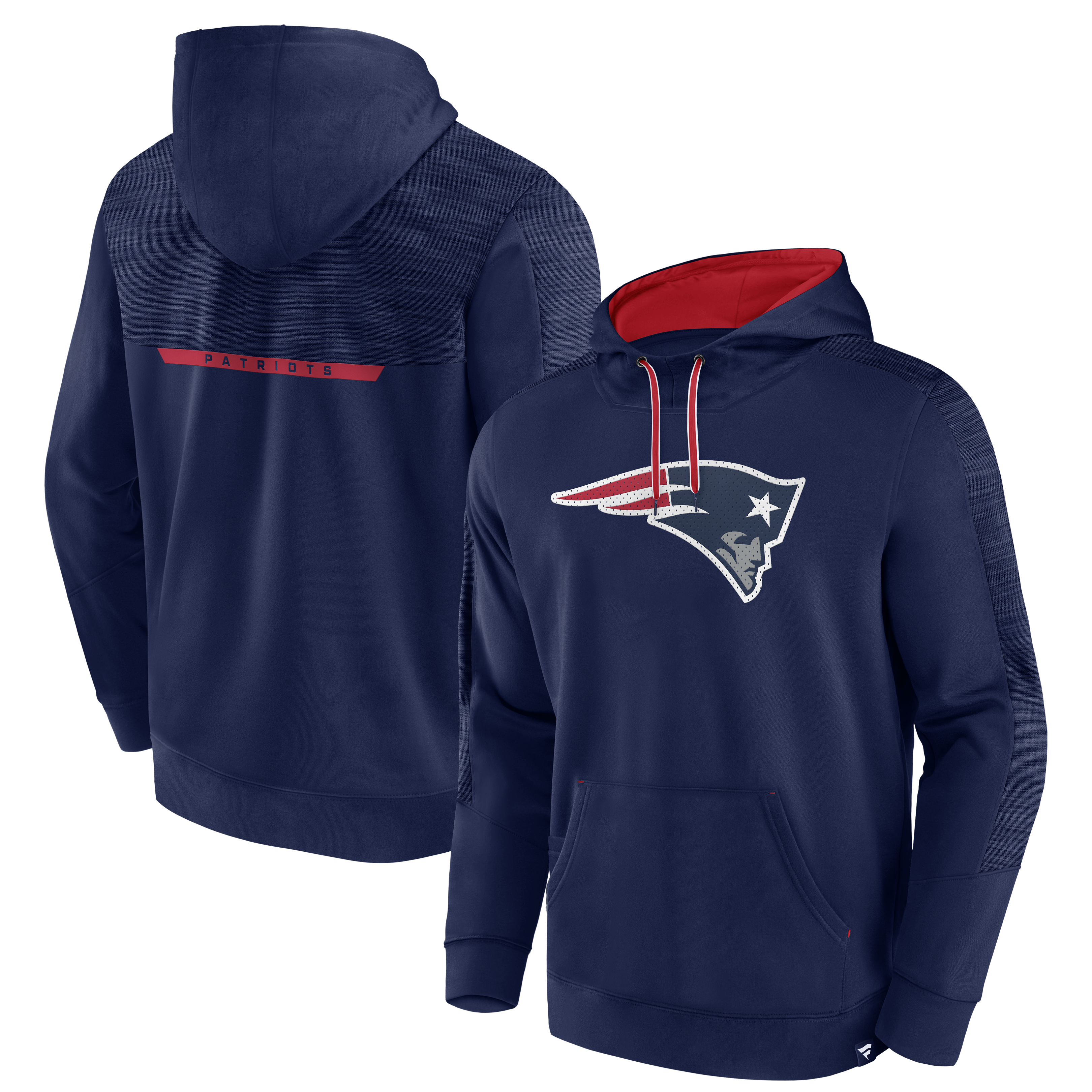 New England Patriots Defender Evolution Hooded Sweatshirt