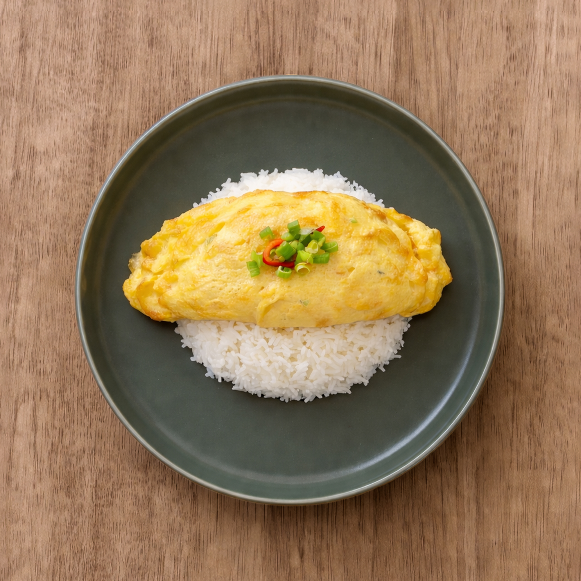 Thai Omelette with Jasmine Rice