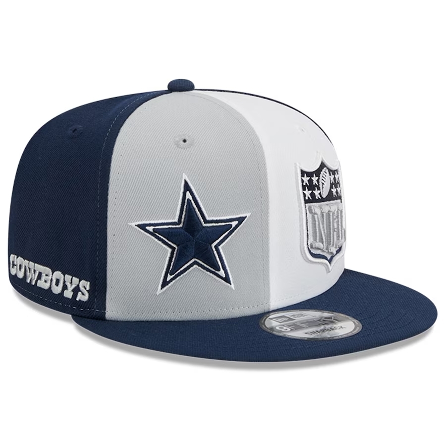 Dallas Cowboys 2023 New Era 9FIFTY Sideline Snapback Hat