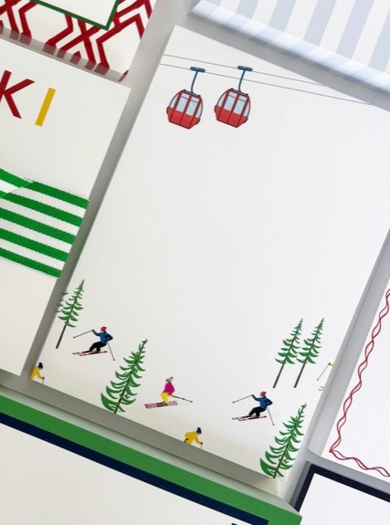 Ski Season Notepad