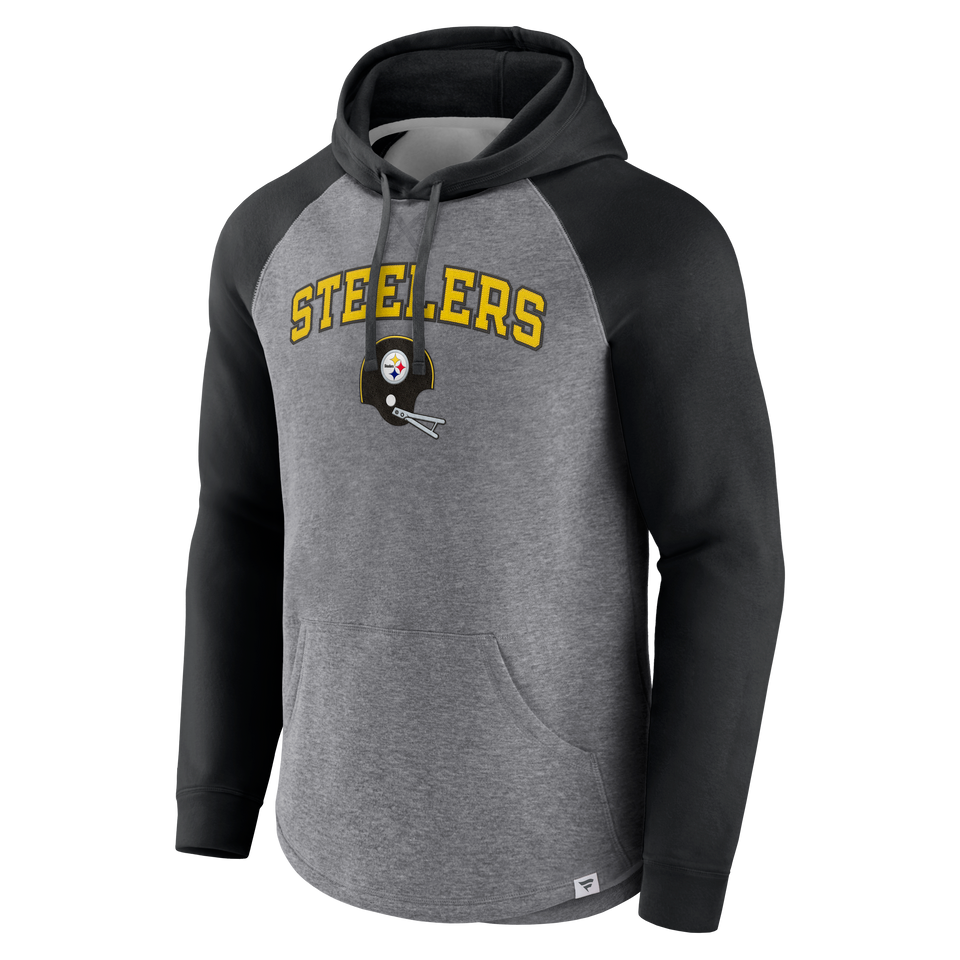 Pittsburgh Steelers Flatlock Tackle Hooded Sweatshirt