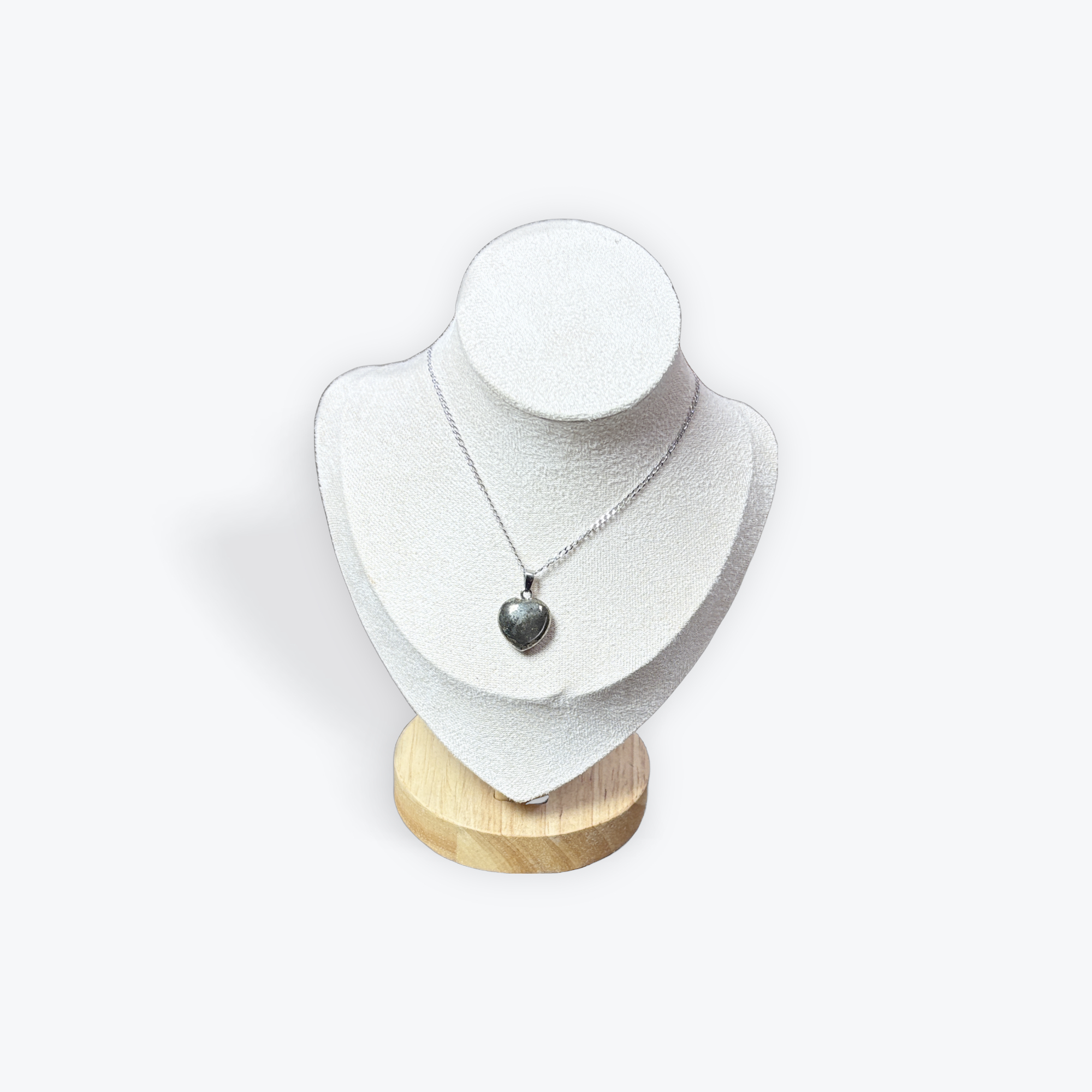 Pendentif Pyrite coeur — stock Valence