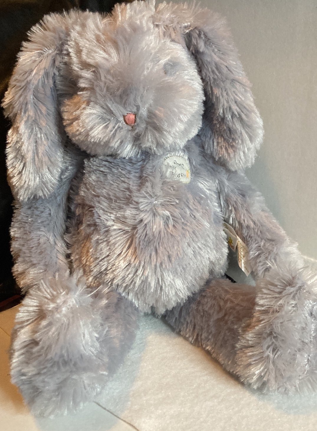 Bunnies By The Bay Carrots My First Bunny Plush 13β Gray Rabbit Stuffed Animal