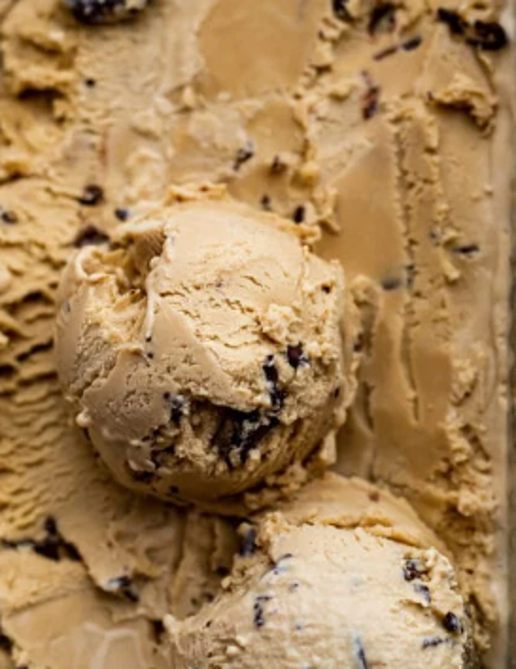 Espresso chip ice cream pint