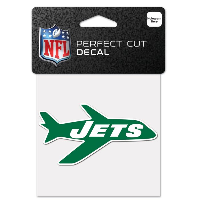 New York Jets Retro Perfect Cut Decal 4x4"