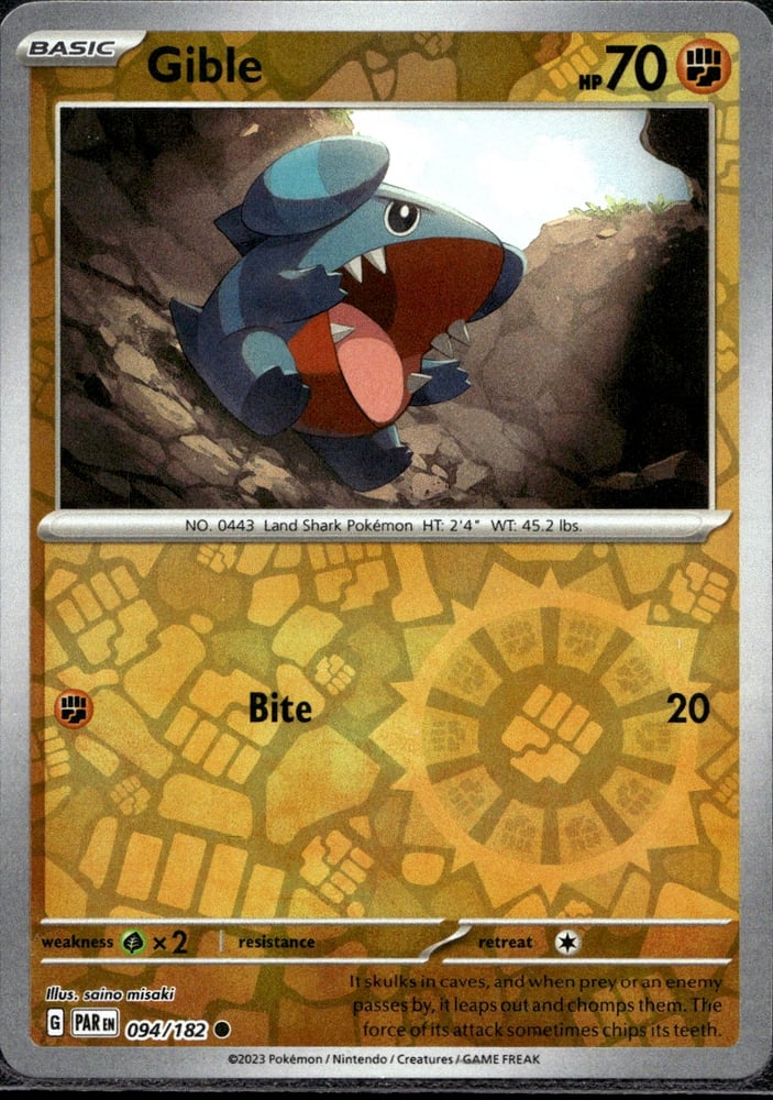 Gible - SV04 94/182