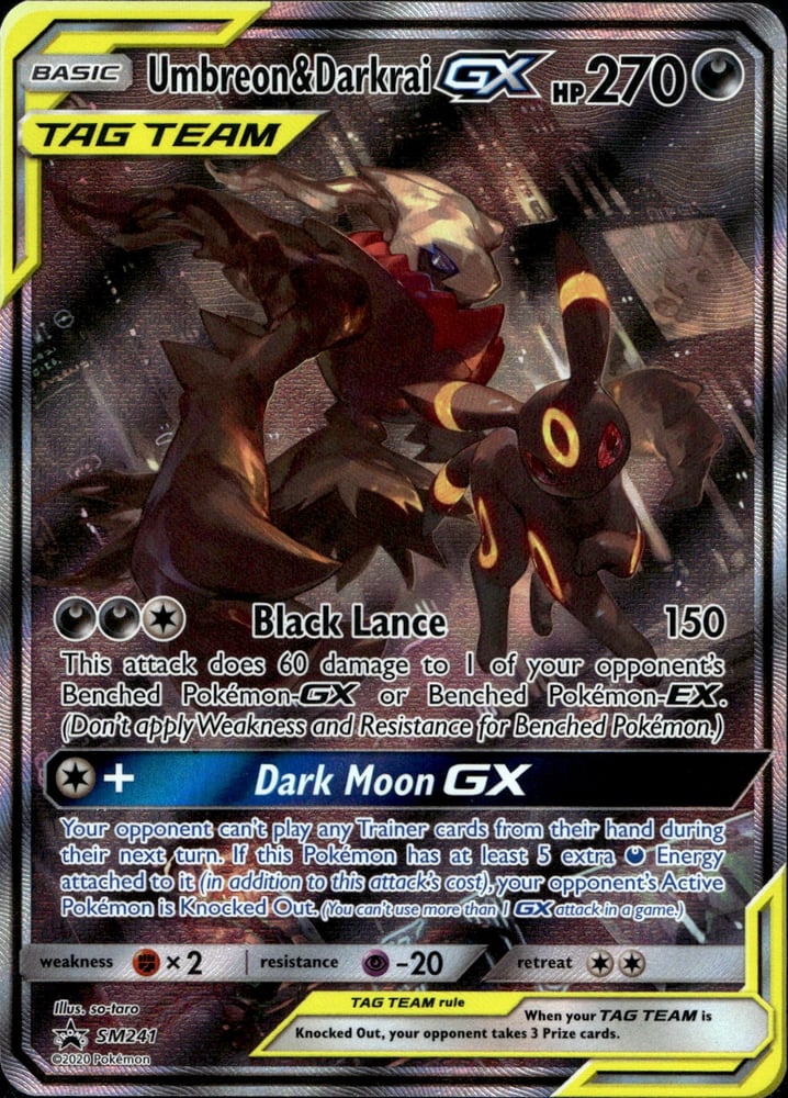 Umbreon & Darkrai GX - SMP SM241/248