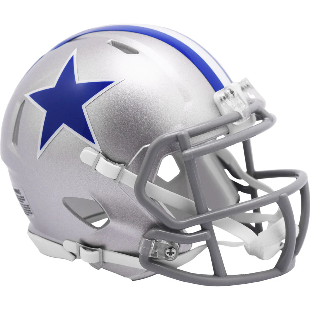 Dallas Cowboys 1964-66 Throwback Riddell Speed Mini Helmet