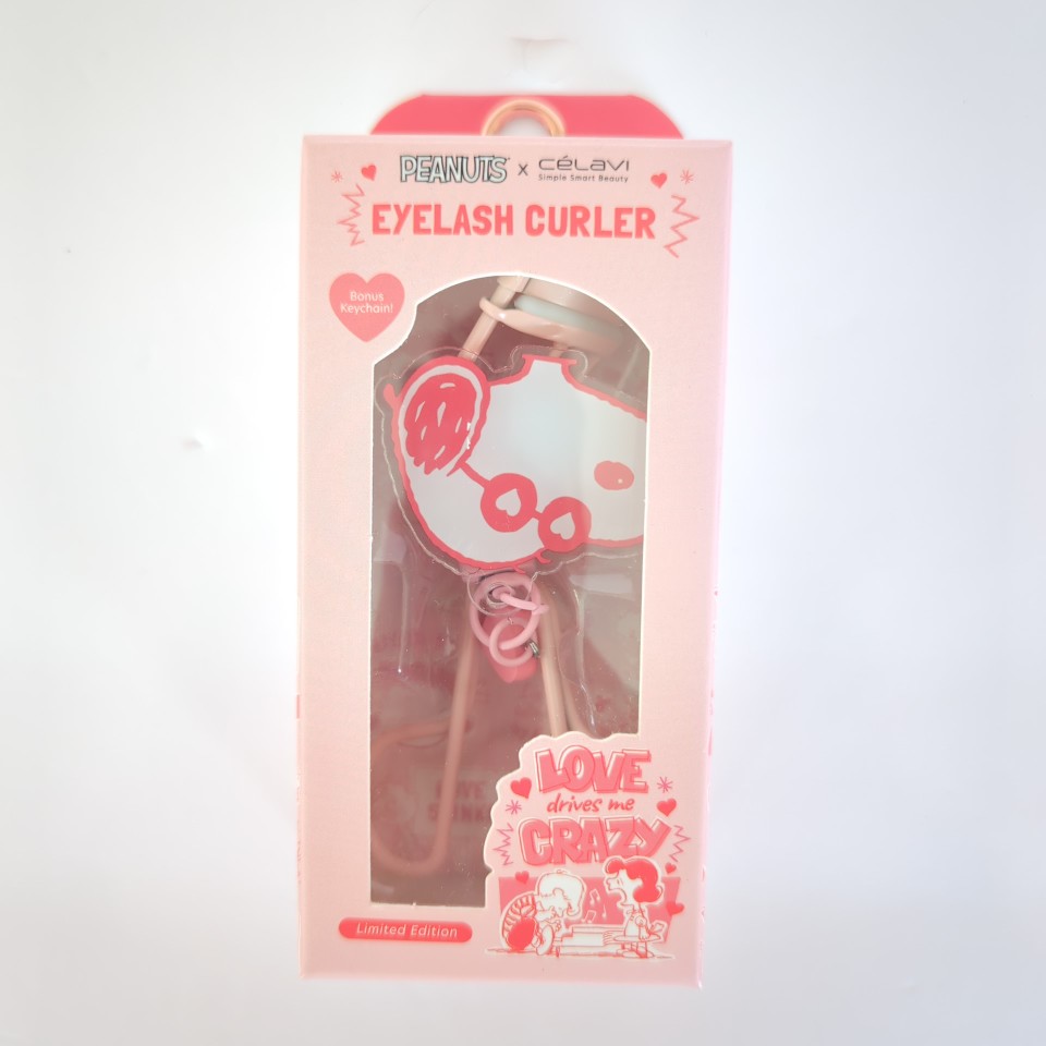 Peanuts x Celavi Eyelash Curler - Love Drives Me Crazy (Limited Edition)