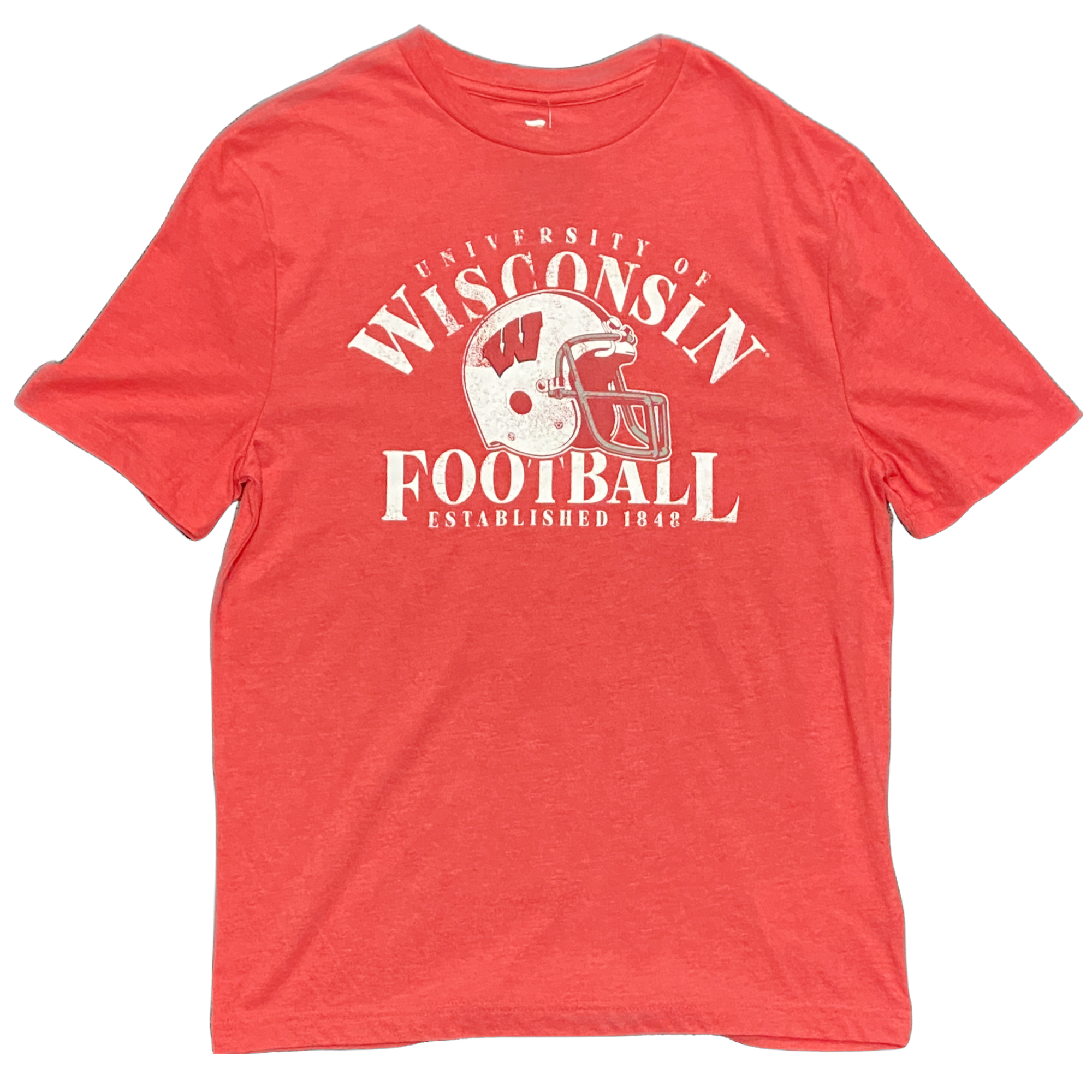 Wisconsin Badgers Fanatics Tri-Blend Shirt