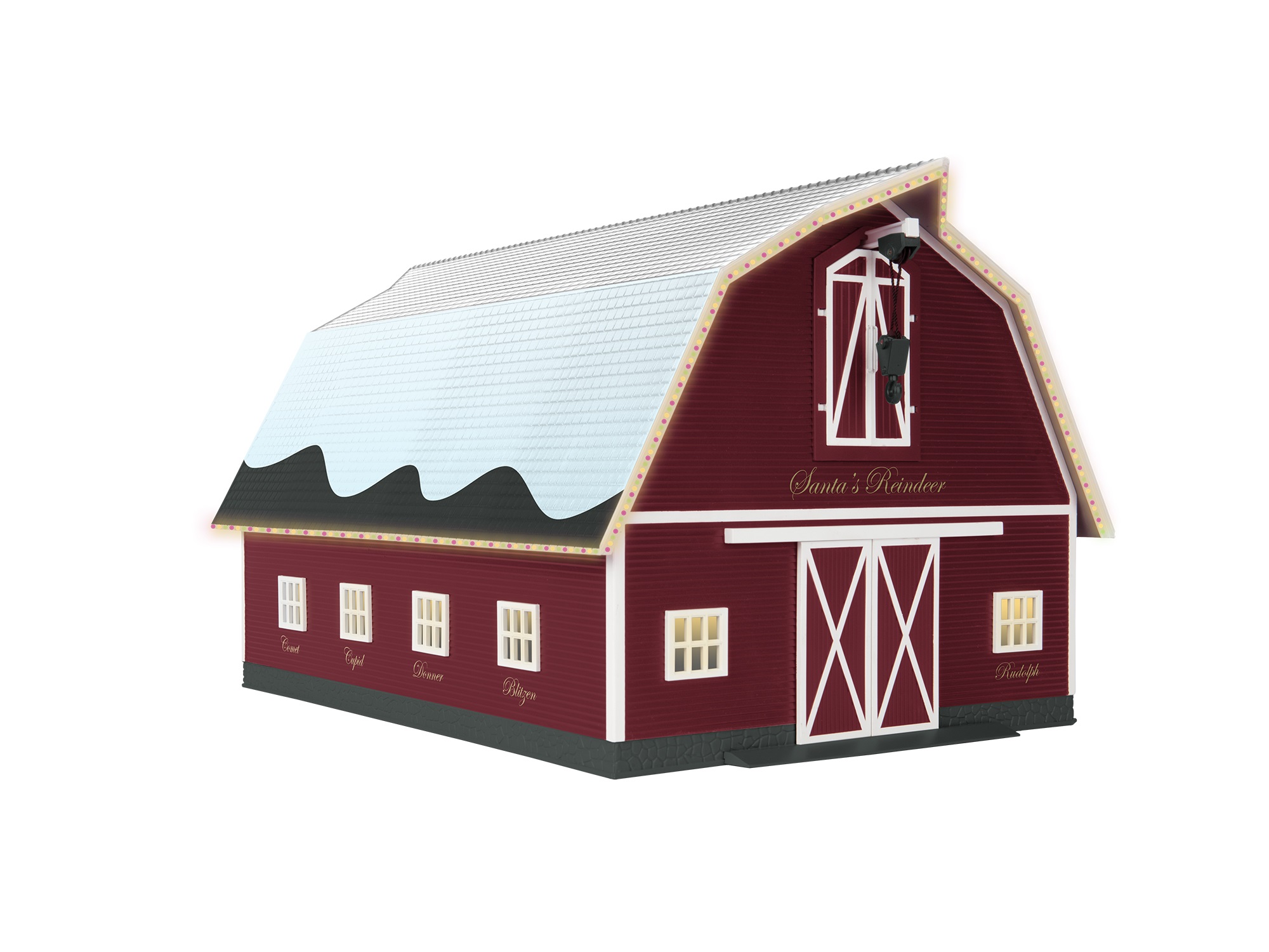 Christmas Barn 2229120 O Scale
