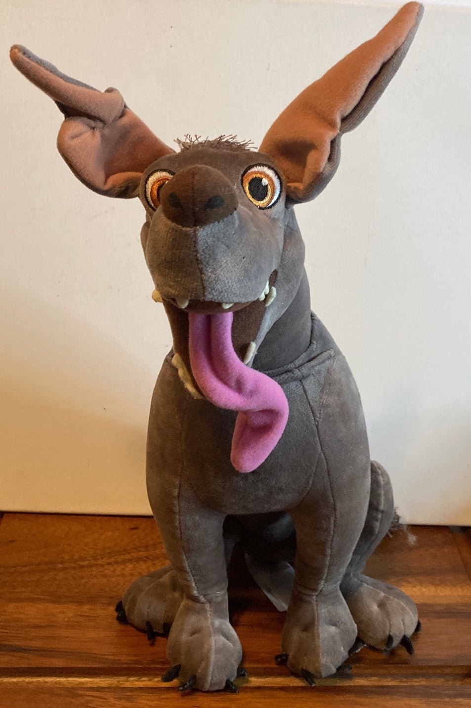 Disney Store Coco DANTE Dog Puppy Plush Gray 17" Disney Pixar