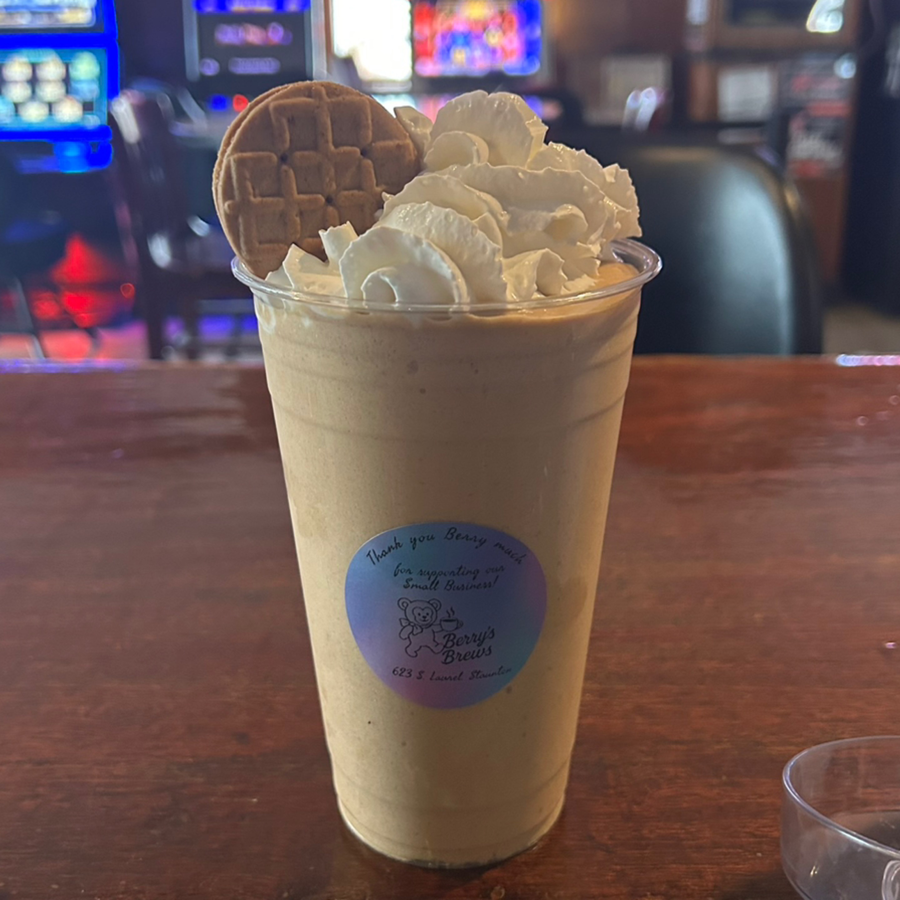 Peanut Butter Cookie Frappe