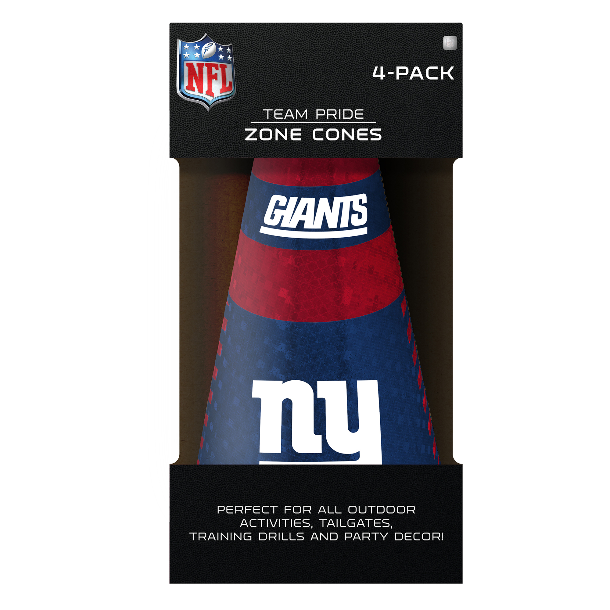 New York Giants Party Zone Cones 4 Pack
