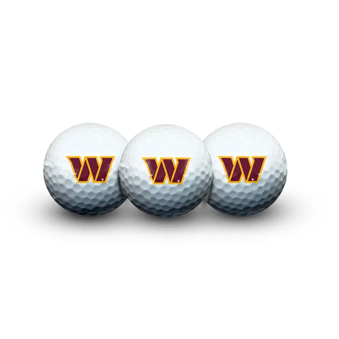 Washington Commanders Golf Balls 3 Pack