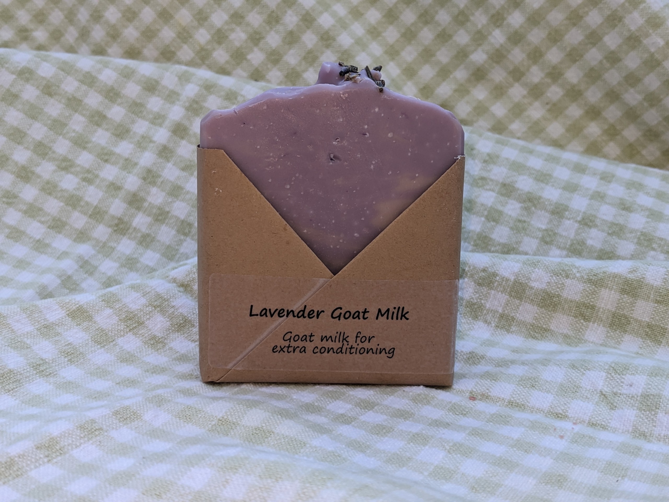 Lavender Swirl Goat Milk Soap