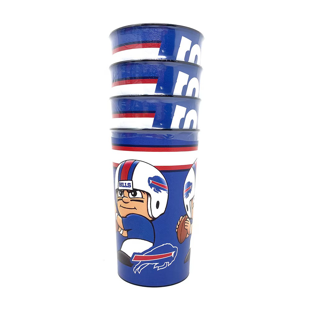 Buffalo Bills Party Cup Set 4-pack