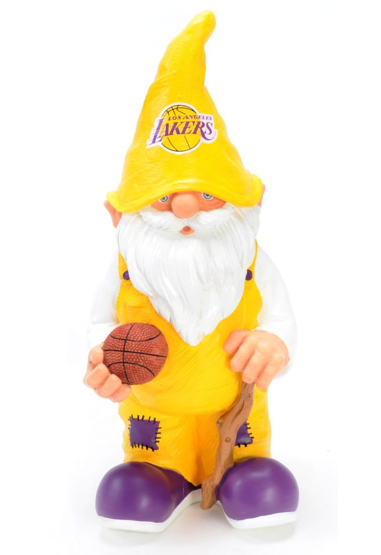 Los Angeles Lakers Garden Gnome 11"