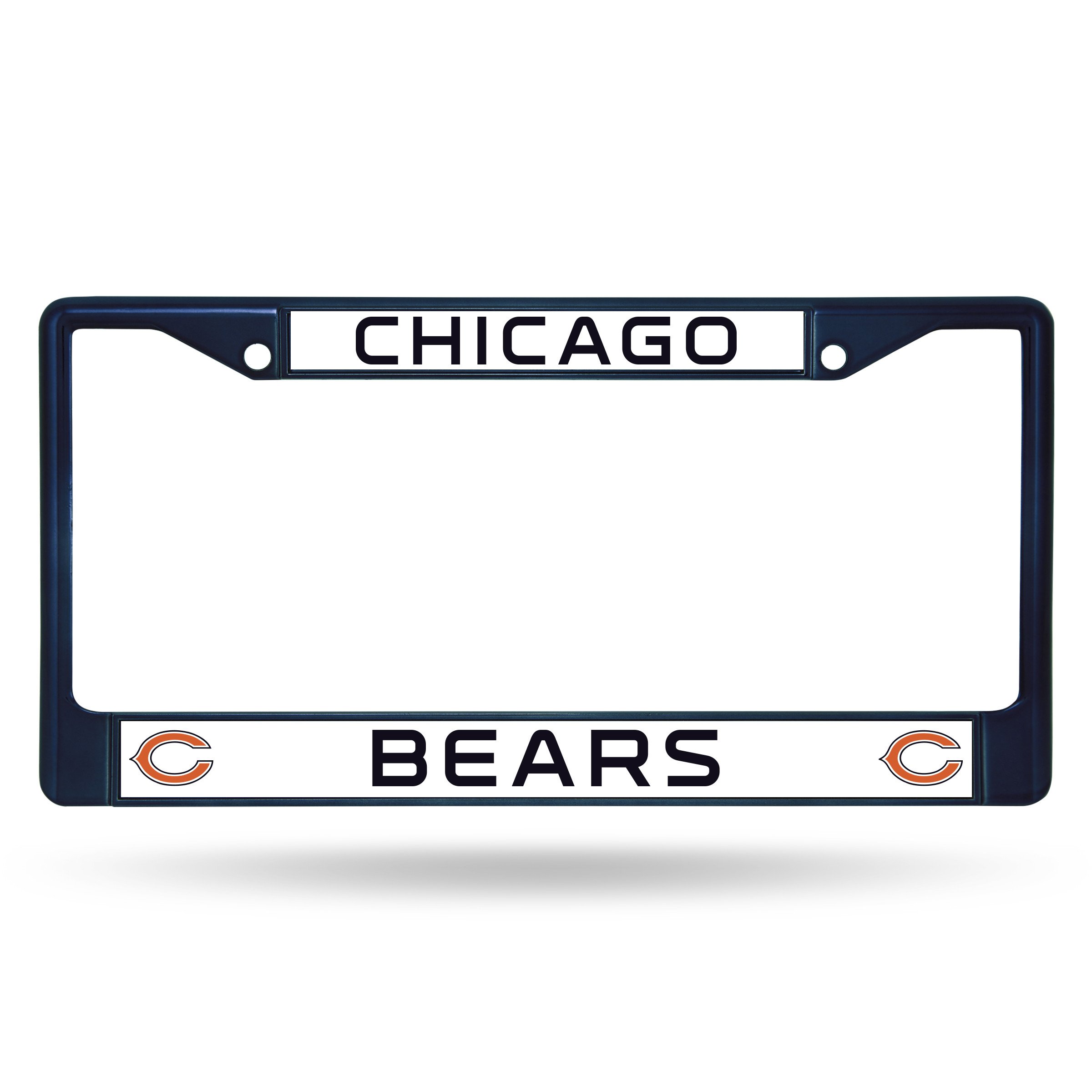Chicago Bears Navy Metal License Plate Frame