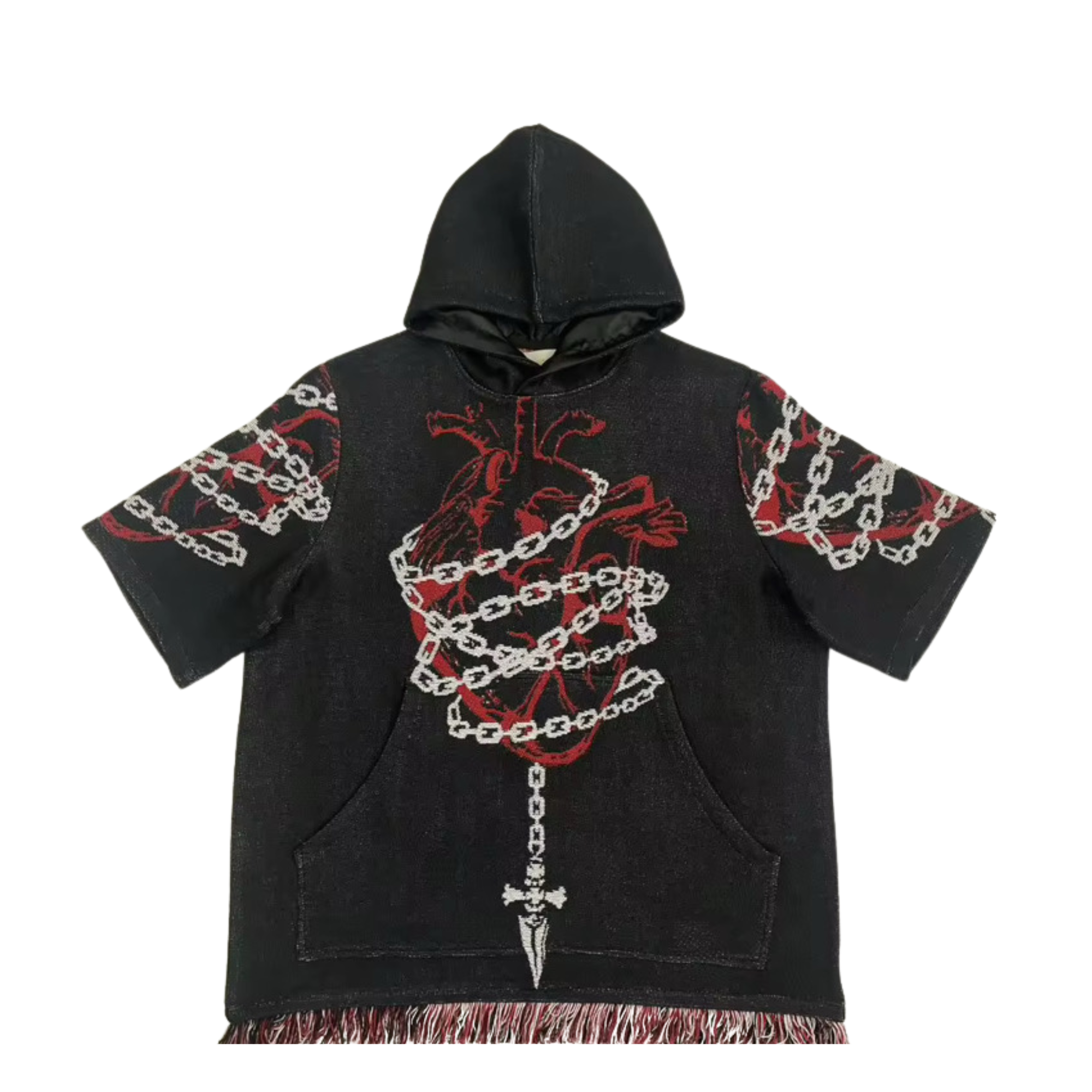 Hunter X Hunter Short Sleeve Tapestry Hoodie